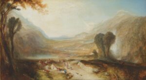 William Turner, “The Bay of Baiae with Apollo and the Sibyl”, olio su tela, 1823 (La Venaria reale)