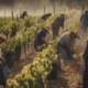 Vendemmia, viticoltura, campi, uva, lavoratori stranieri, estate, raccolto