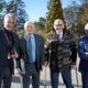 Hervé Gaymard, Josep Borrell, Renzo Testolin e Luciano Caveri a seguito dell’incontro sulla Fête des Alpes (Facebook)