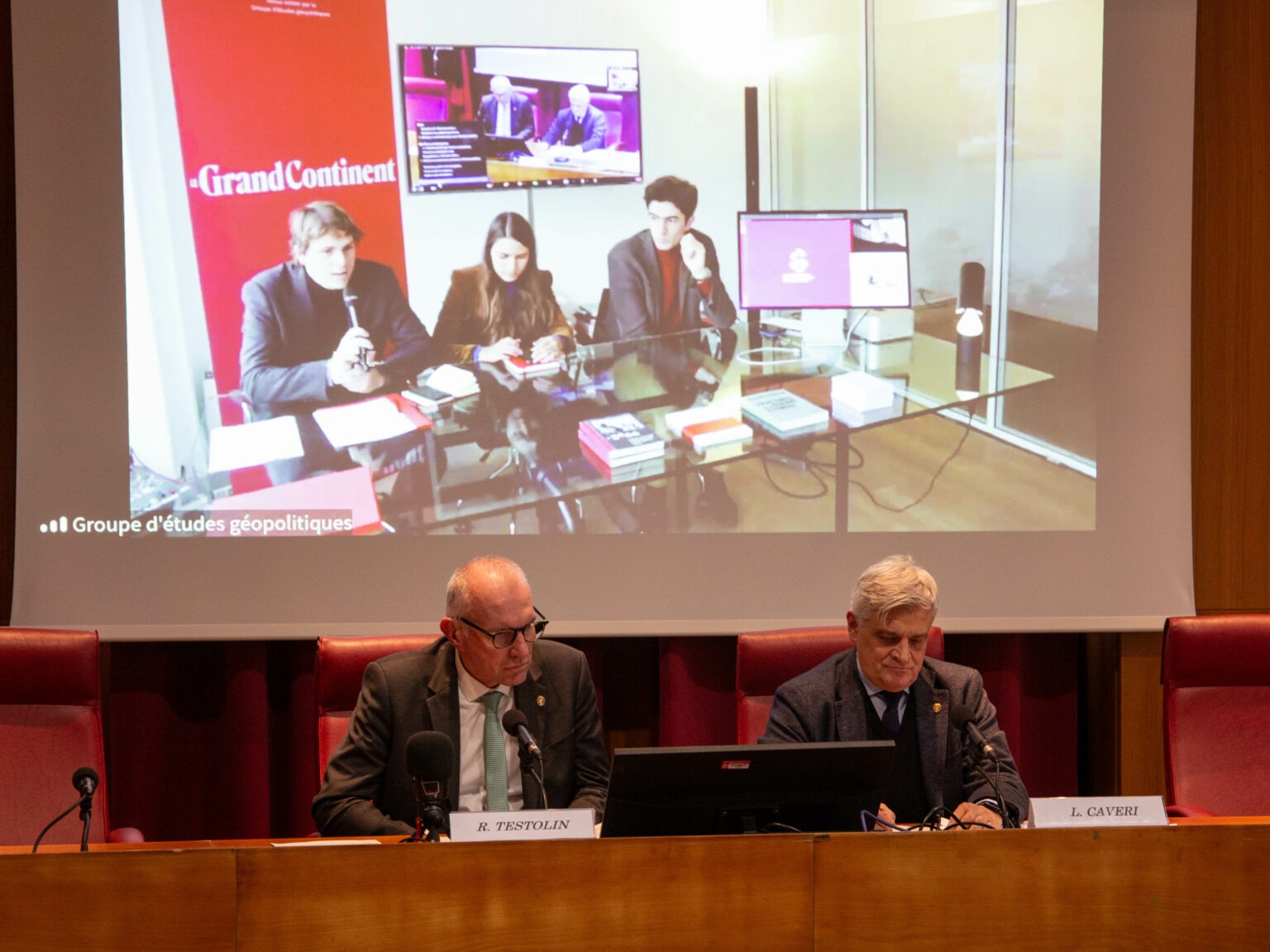 La conferenza stampa di presentazione del Sommet Grand Continent