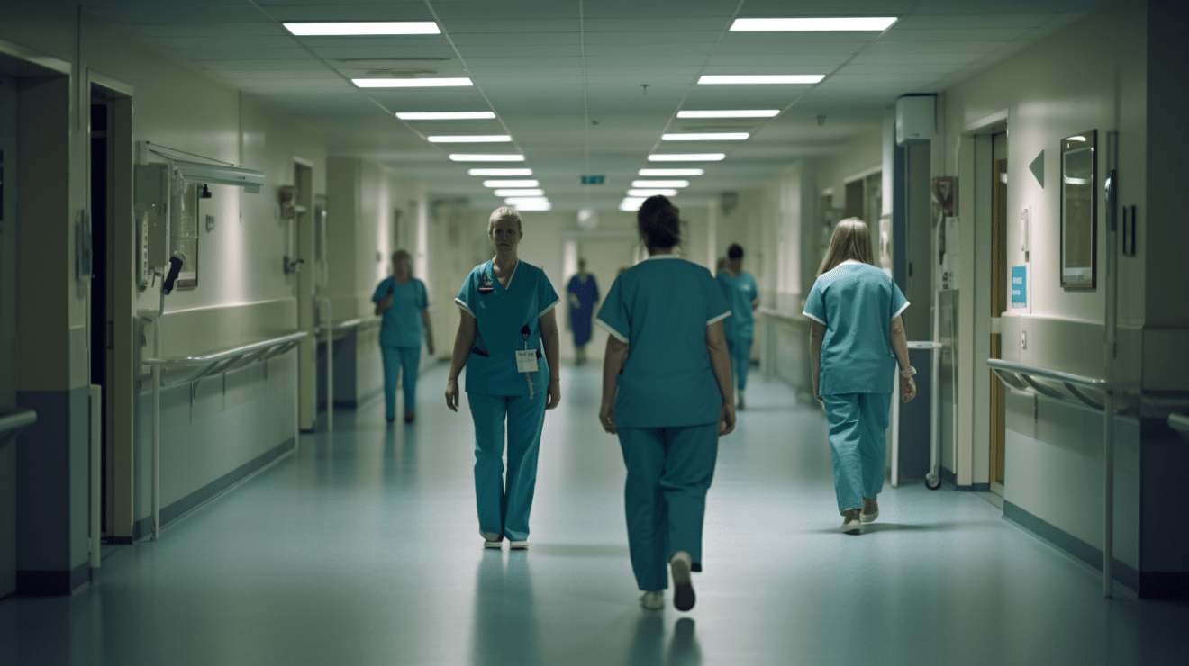 Infermieri, dottori, ospedale, sanità