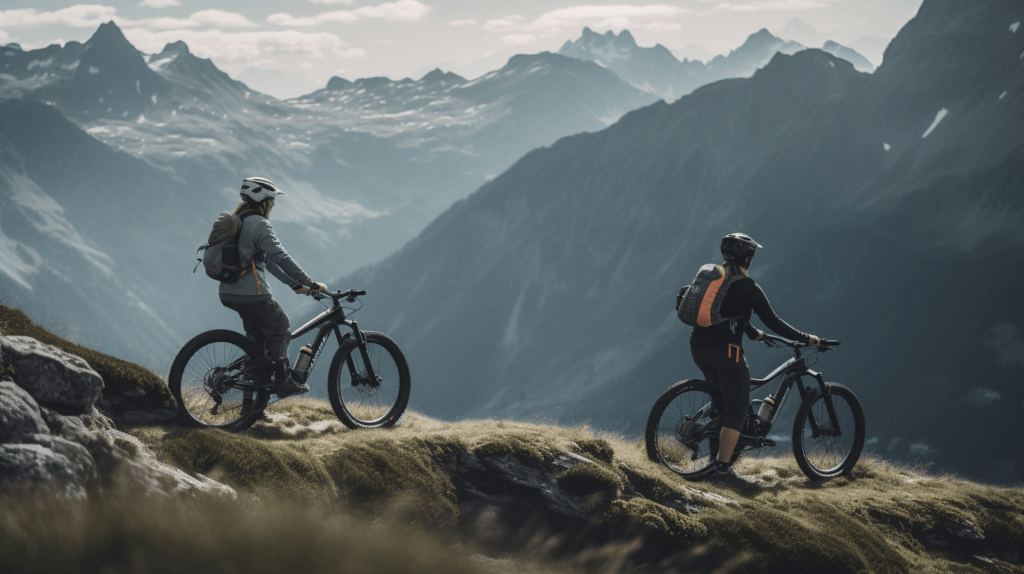 “E-bike Mont-Blanc”