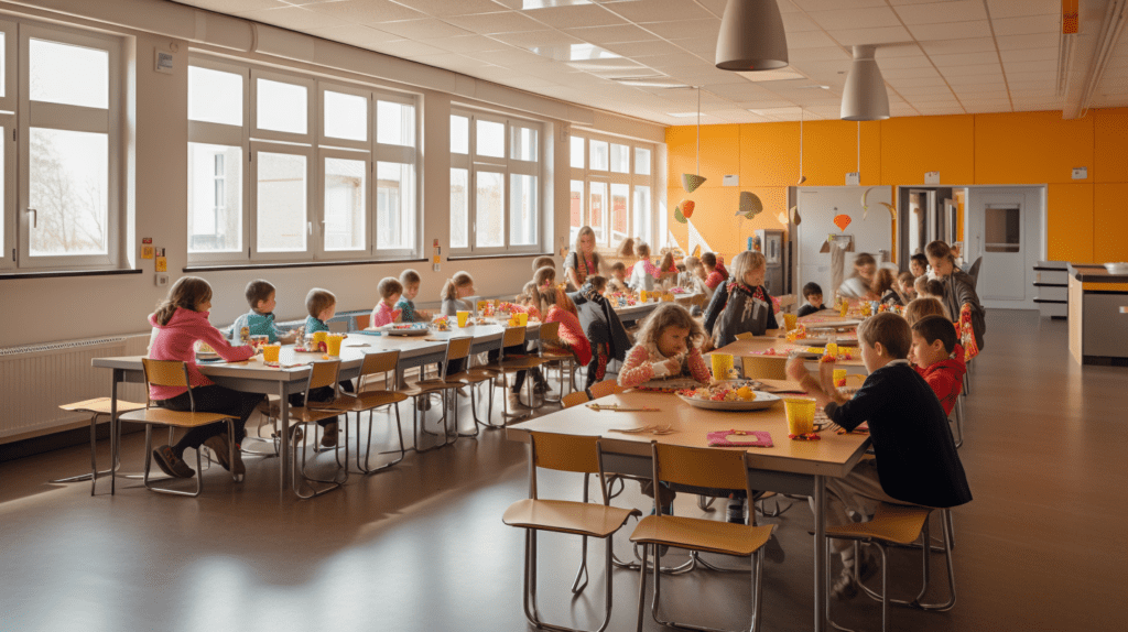 Servizio mensa scolastica Chambéry, Service de cantine scolaire Chambéry