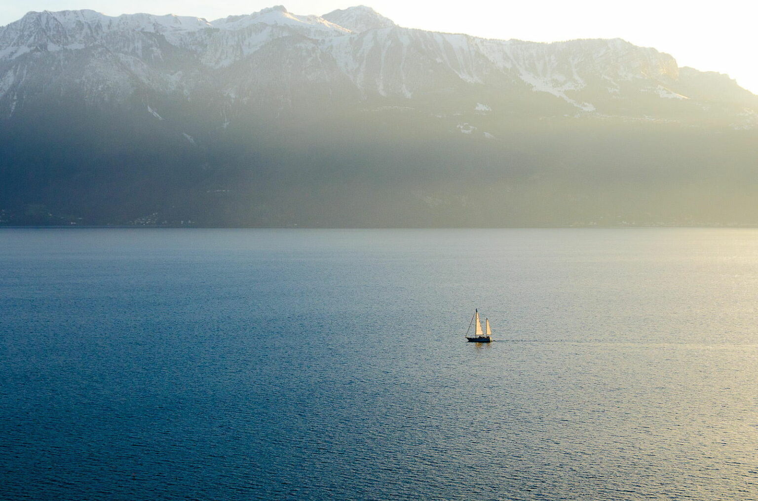 Temperatura Lago di Ginevra, Température Lac Léman (Wikimedia Commons, CC SA-BY 3.0)