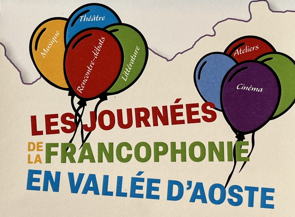 Giornata internazionale della Francofonia in Valle d’Aosta, Journée internationale de la Francophonie en Vallée d’Aoste