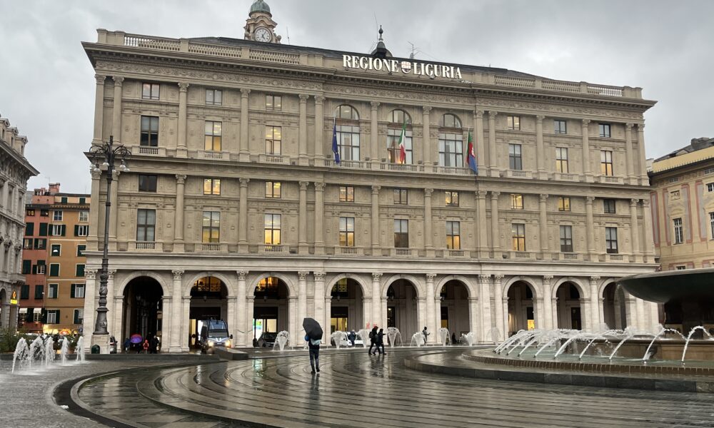 La sede della Regione Liguria a Genova (Nos Alpes - Giorgia Gambino)