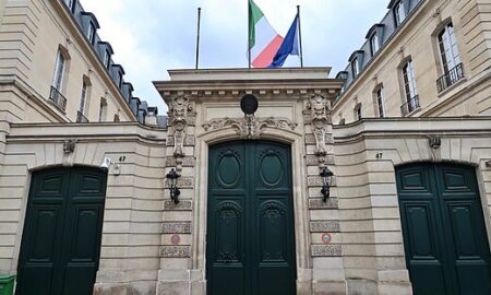 Ambasciata di Italia in Francia sede del forum delle infrastrutture, dei trasporti e dell’energia; Ambassade d’Italie en France (Wikipedia Commons, CC BY-SA 4.0)