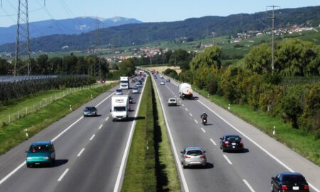 Autoroute suisse A1 à Féchy, canton de Vaud, Suisse /CC BY SA Marc Mongenet Wiki