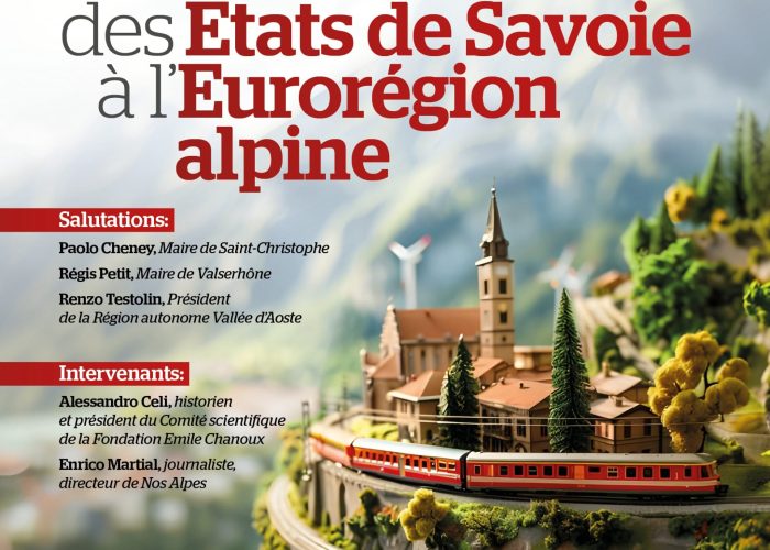 Etats de Savoie Affiche de la rencontre de Saint-Christophe, 13 avril 2024