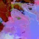 La sabbia del Sahara su Liguria e Francia sud-orientale, Le sable du Sahara sur la Ligurie et le sud-est de la France (fonte/source: satelliti Copernicus, https://view.eumetsat.int/productviewer?v=msg_fes:rgb_dust)