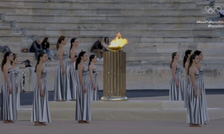 Fiamma Olimpiadi Parigi 2024; Flamme Jeux Olympiques Paris 2024