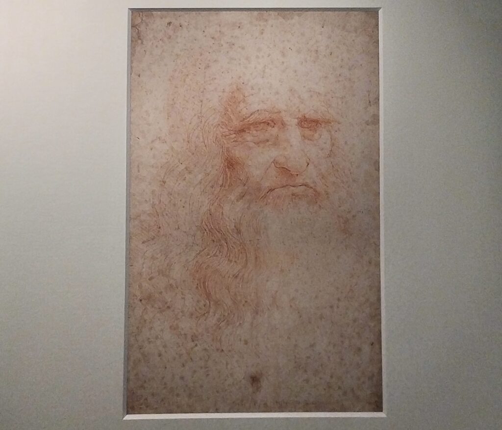 Autoritratto Leonardo Torino, Autoportrait Léonard Turin