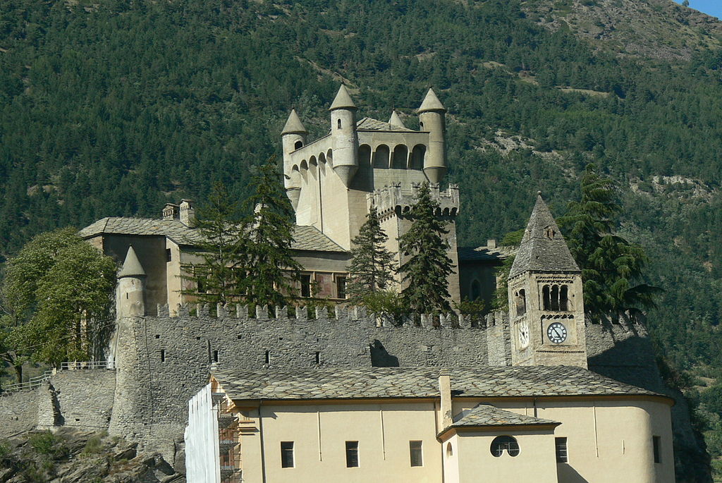 Château de Saint-Pierre Vallée d'Aoste Cc By Sa