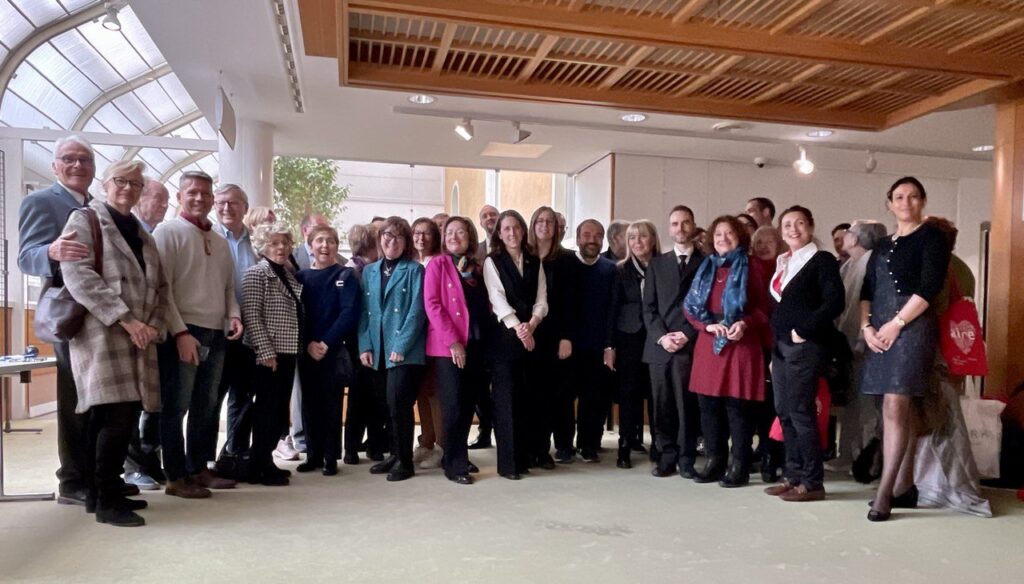 Alliances Françaises En Italie, à Aoste Le 26 Avril 2024, photo de famille - Alliance française Vallée d'Aoste - Genny Perron