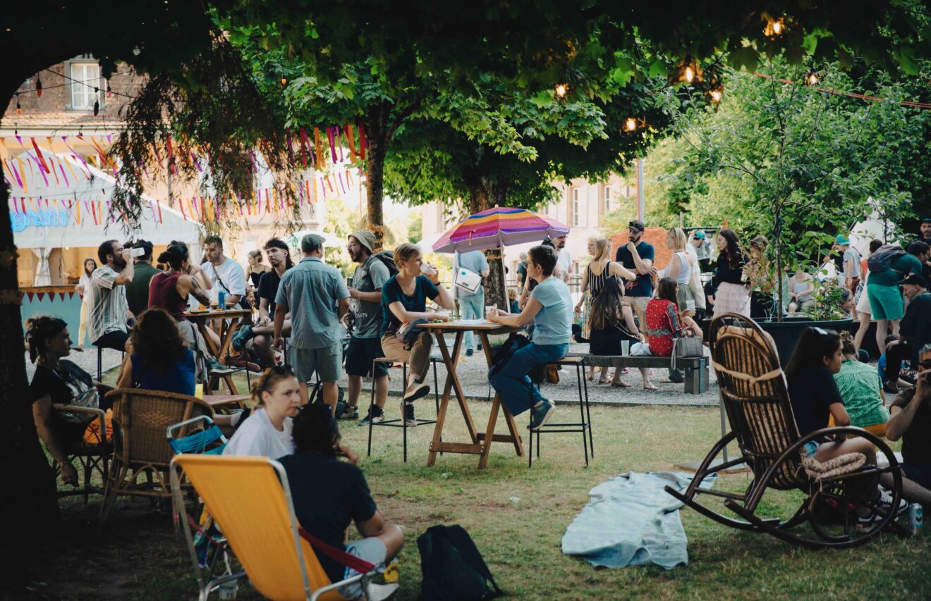 Ambiance Cour au Festival de la Cité, à Lausanne en 2023 (c) Nikita Thevoz