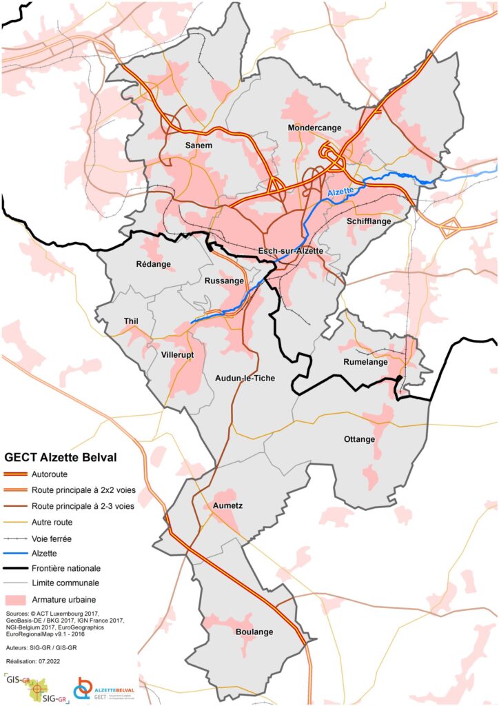 Carte Gect Alzette Image Gect Alzette Belval 1