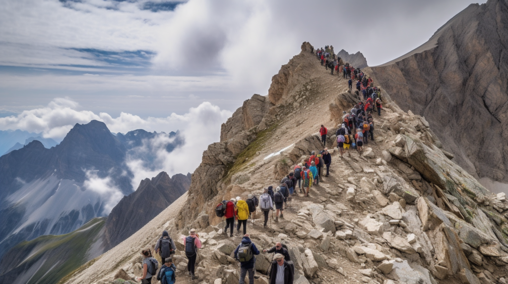 Mountain Overtourism (Nos Alpes IA)