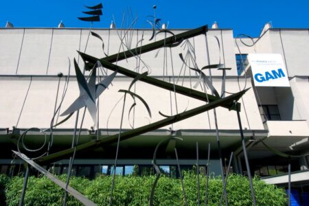 471 dischi d’artista alla GAM, la Galleria d’Arte Moderna di Torino Esterno della GAM, a Torino (c) Torino Musei