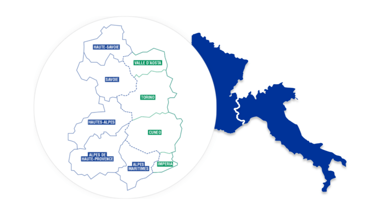 Carte Interreg Alcotra Italia France