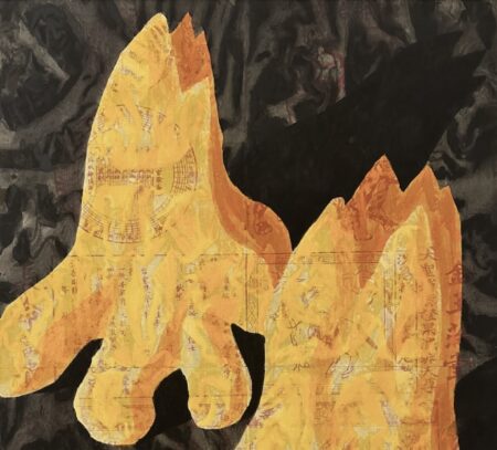 Al Museo nazionale della montagna di Torino “Orogenesi” di Alberto Di Fabio “Orogenesi” di Alberto Di Fabio - “Montagne in Arancio”, 1997, acrilico su carta intelata (fonte: Museo nazionale della montagna “Duca degli Abruzzi” di Torino); « Orogenèse » d'Alberto Di Fabio - « Montagnes en orange », 1997, acrylique sur papier entoilé (source: Musée national de la montagne « Duca degli Abruzzi » de Turin)