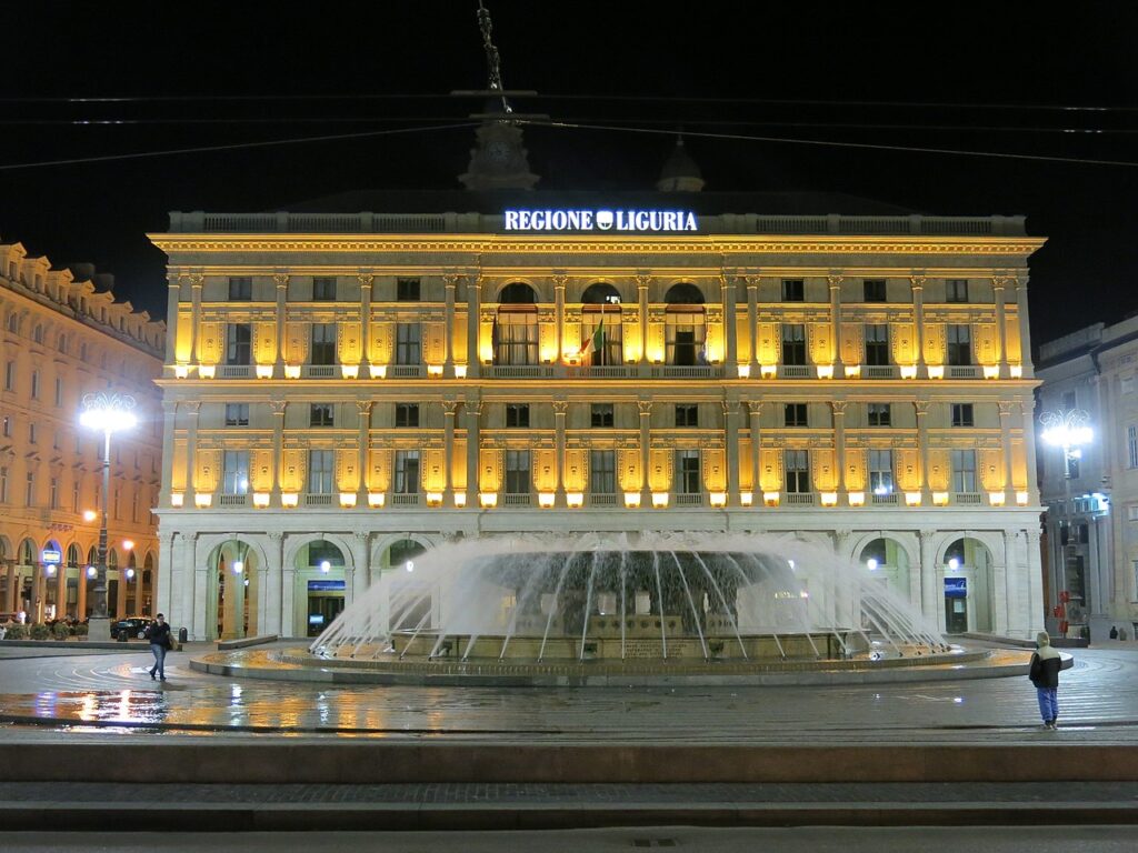 La sede della Regione Liguria a Genova (CC BY SA Wikicommons)