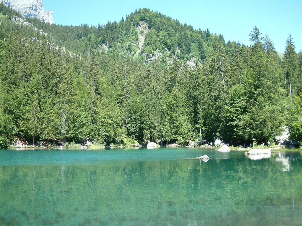 Le Lac Vert de Passy (CC BY SA 3.0 Wiki)