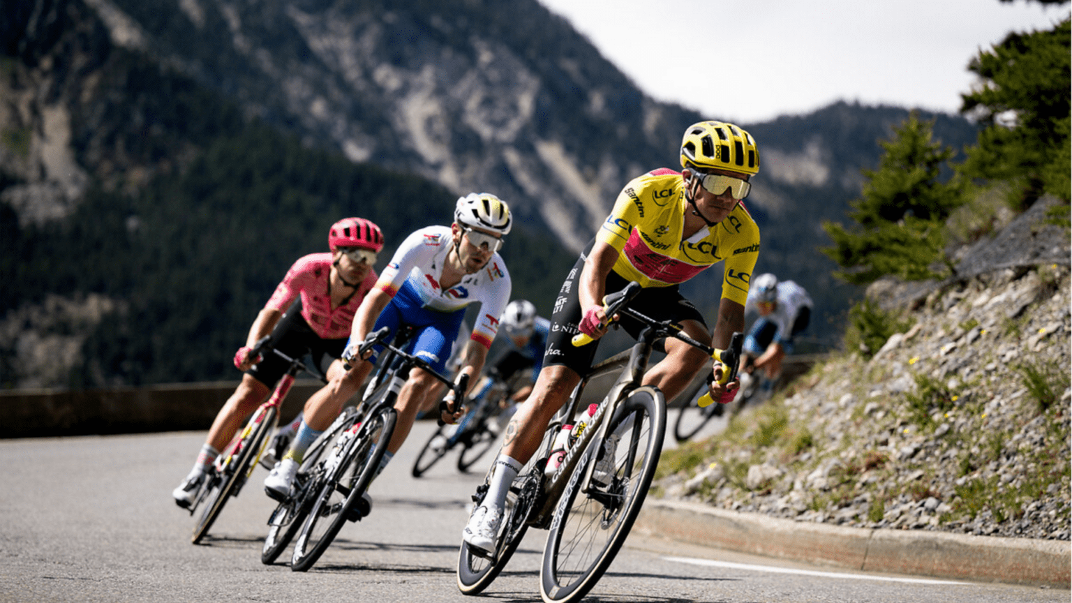 Tour de France 2024, l'étape transfrontalière Pignerol Valloire, l'arrivée Finale du Tour sera à Nice (c) ASO Billy Ceusters