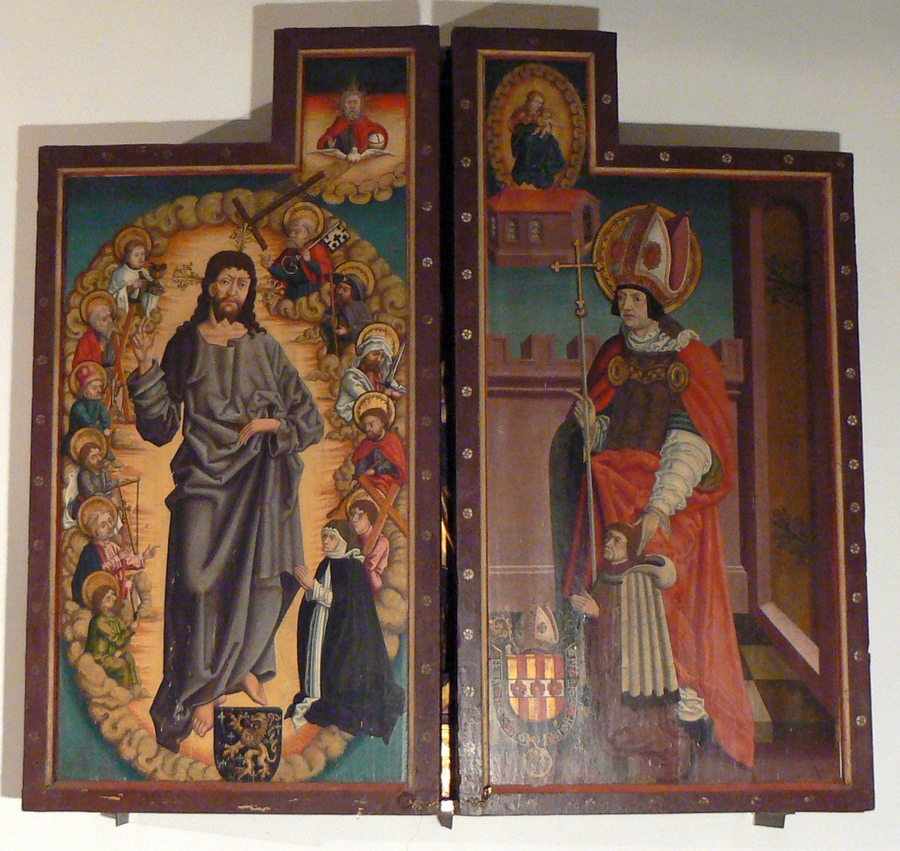 Triptyque Hans Geiler A Estavayer Credits Monastere Des Dominicaines Destavayer 1