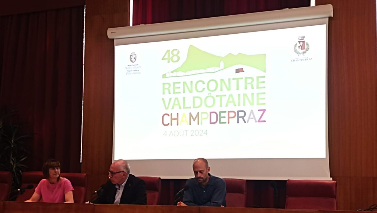 La presentazione della Rencontre valdôtaine 2024 (credits: Enrico Martial)