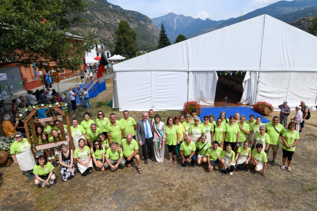 Rencontre valdôtaine degli émigrés a Champdepraz (credits : Paolo Rey)