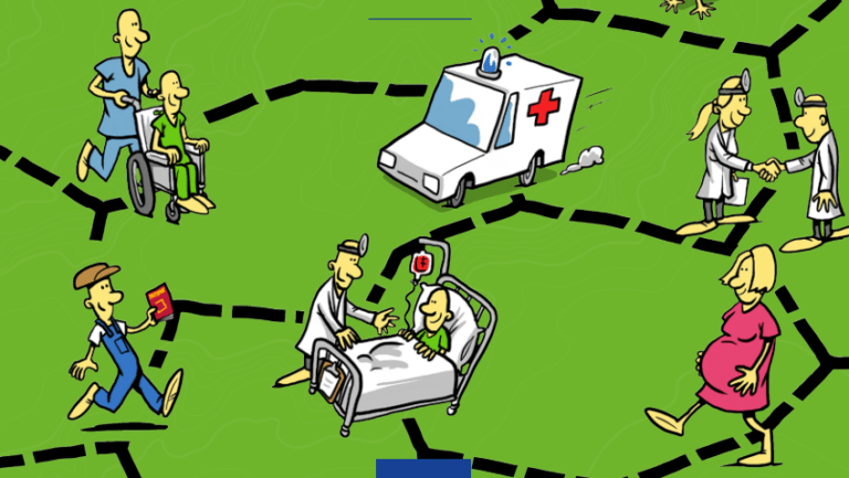 Cover From A Leaflet Of The European Commission On Cross Border Health Cooperation (c) European Commission