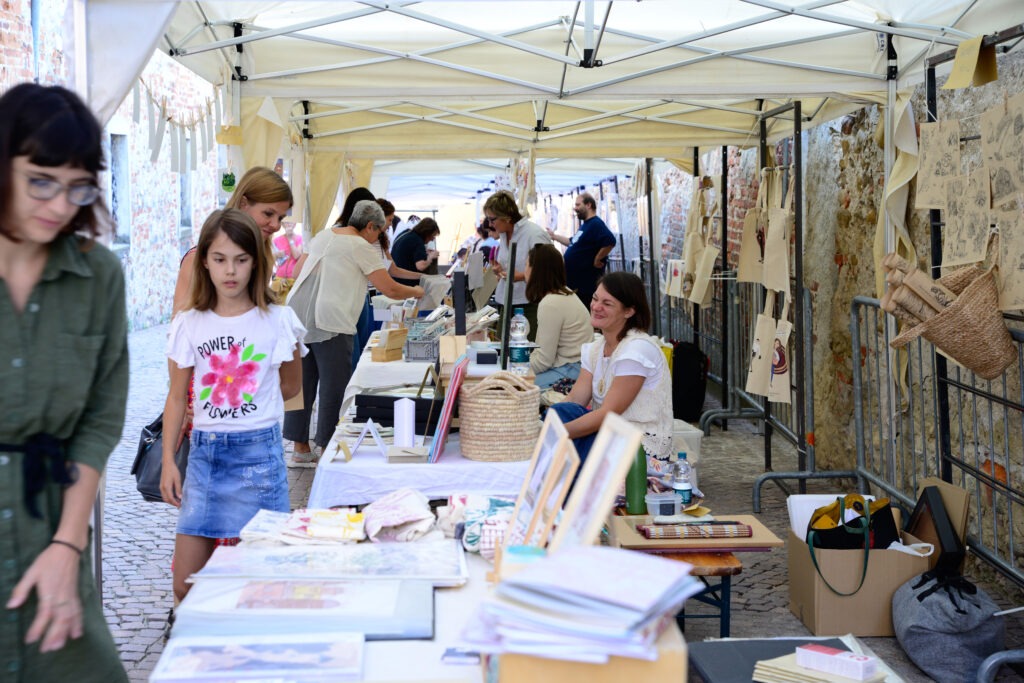 Il Festival Illustrada Di Mondovì Un Momento Del 2023 (c) Illustrada 2023