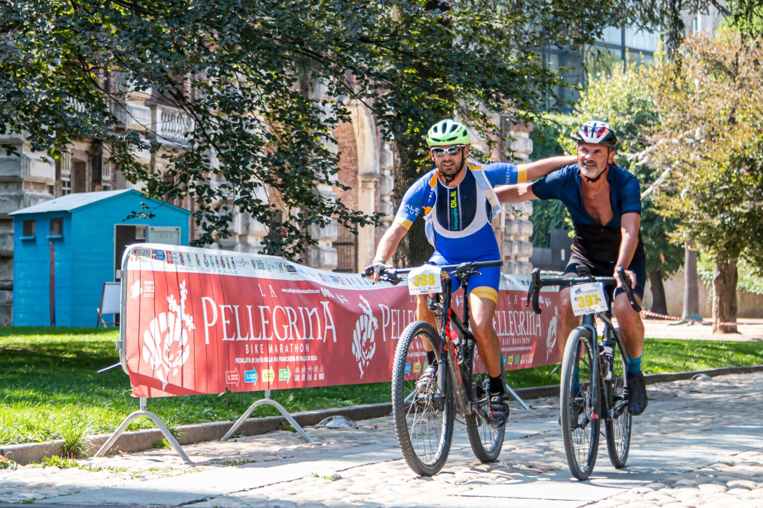 La Pellegrina Bike Marathon, un arrivo (c) 2024 La Pellegrina Bike Marathon