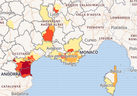 Carte Ressource Eau Au 8 Aout 2024