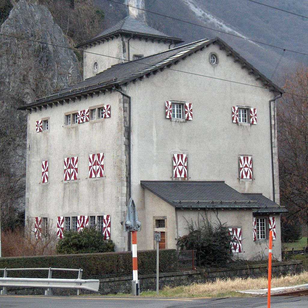 Chateau Porte Scex Cc By Sa Wikimedia