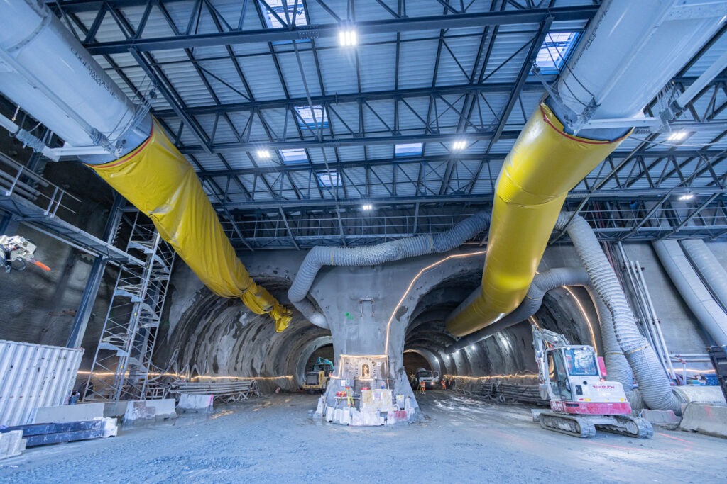 La tratta Lione-Torino (Tunnel Euralpin Lyon-Turin, Caroline Moureaux)