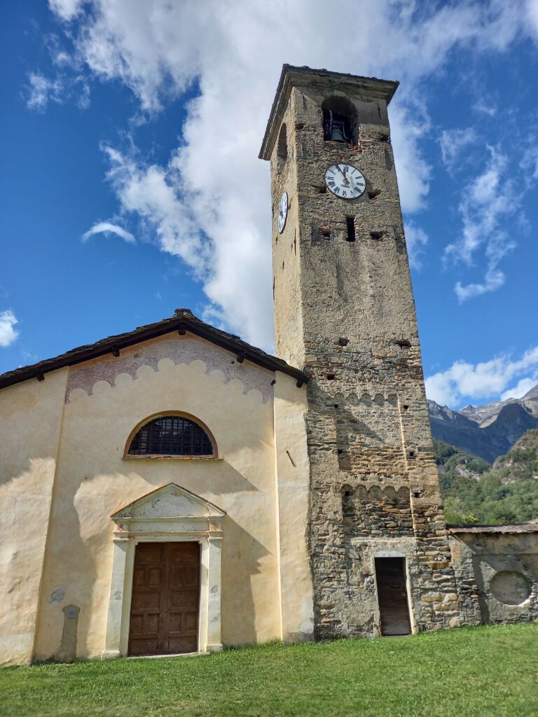 L'ancienne église paroissiale d'Usseglio, XVII siècle ((c) Anna Maria Colombo)