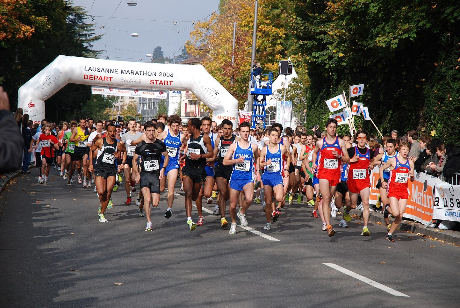 Lausanne Marathon ((c) Wikimedia Commons, Ricardo Hurtubia, CC BY-SA 2.0)