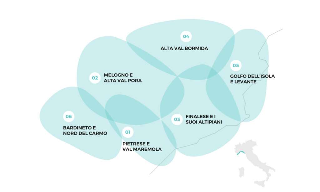 La mappa (c) Finale Outdoor Region