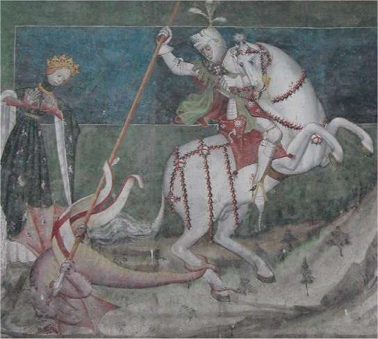 Saint-Georges et le dragon (c) Public domain, Wikimedia Commons