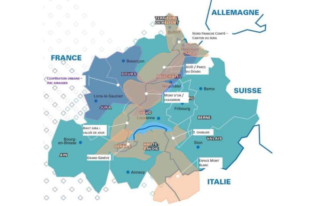 Les territoires intéressés