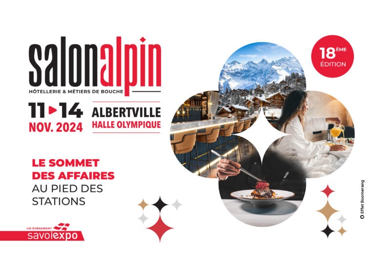 Affiche officielle du Salon Alpin 2024