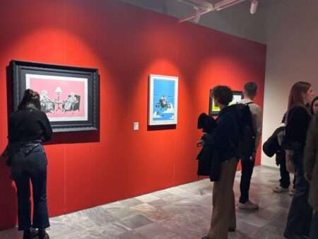 Banksy e gli “artisti ribelli” in mostra a Torino sino a domenica 2 marzo Banksy e gli “artisti ribelli” a Torino, Banksy et les « artistes rebelles » à Turin (c) Stella Olivetti, Nos Alpes
