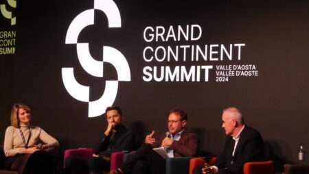 Summit Grand Continent, in Valle d’Aosta e per l’Europa Le Grand Continent Summit 2024 (c) Nos Alpes Enrico Martial