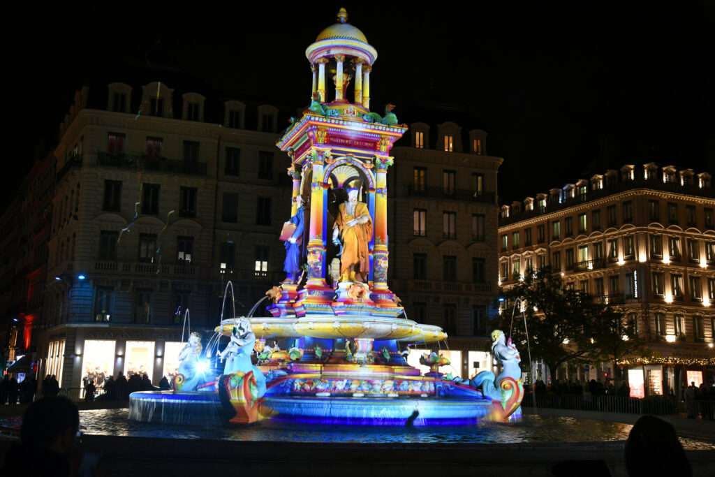 La Place des Jacobins (c) muriel chaulet, espace presse Fête des lumières