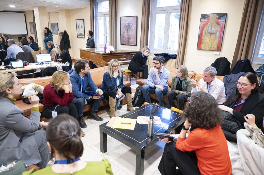 Un atelier au Borders Forum 2024 (c) Mot