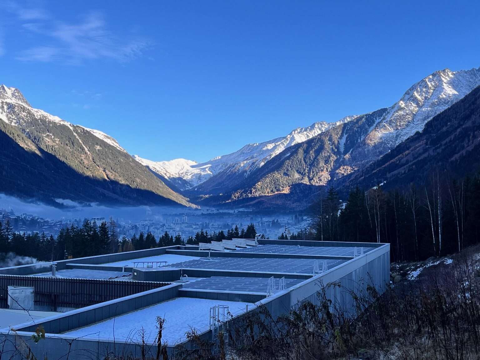 La centrale fotovoltaica di Chamonix, La centrale photovoltaïque de Chamonix (c) Société Toits des Cimes