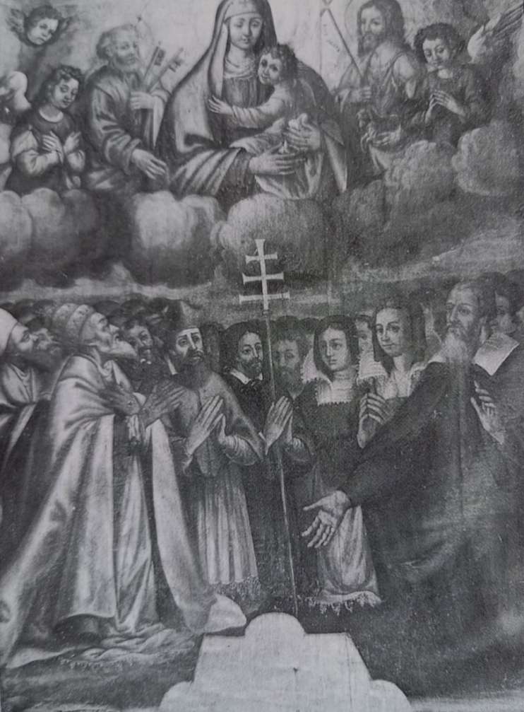 Andrea Belanda, Miracolo della Neve, 1639 (c) Anna Maria Colombo, “Le ancone adorate dell’alta Valle Strona”, Interlinea Edizioni, Novara, 1997