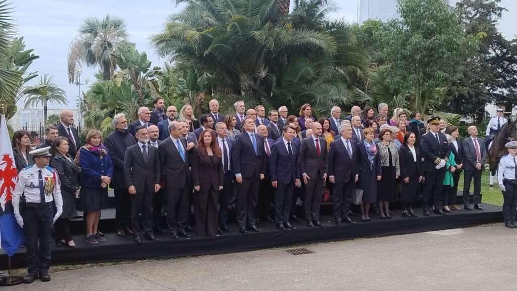 Foto Di Famiglia Del Comitato Frontaliero Di Nizza, Il 6 Febbraio 2024 (c) Enrico Martial Nos Alpes