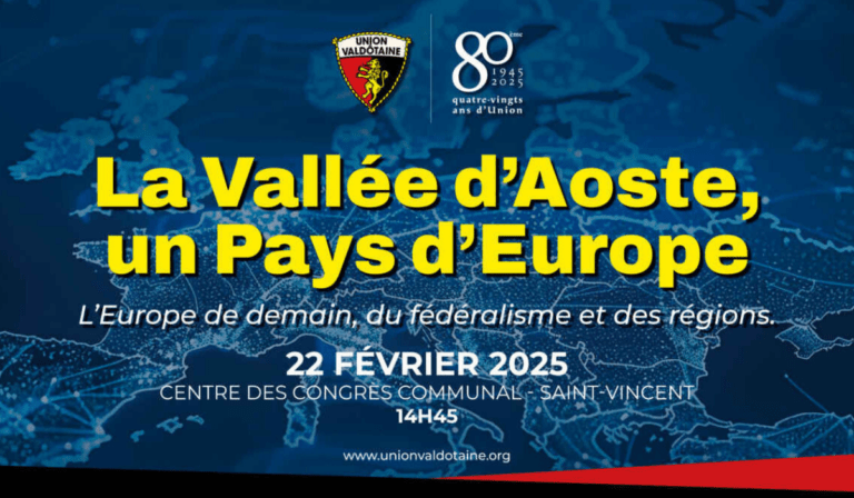 “La Valle d’Aosta, un Paese d’Europa”, « La Vallée d’Aoste, un Pays d’Europe »